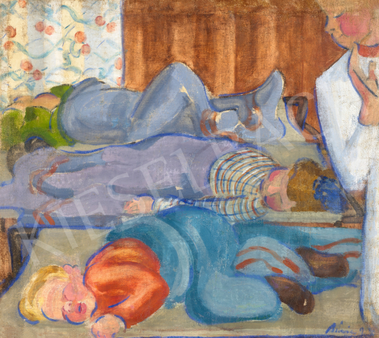  Móricz, Margit, - Afternoon Rest | 66th Auction auction / 113 Lot