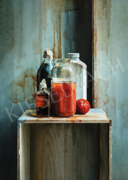  Sándorfi István - Nature morte (Műtermi csendélet), 1994 