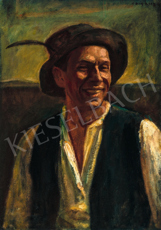  Czigány, Dezső - Self-Portrait | 66th Auction auction / 172 Lot