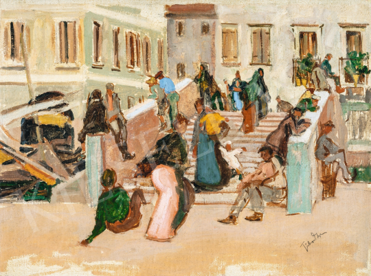 Tibor, Ernő - Detail of Venezia | 66th Auction auction / 176 Lot