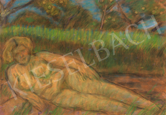 Nagy, István - Lying Female Nude | 66th Auction auction / 179 Lot