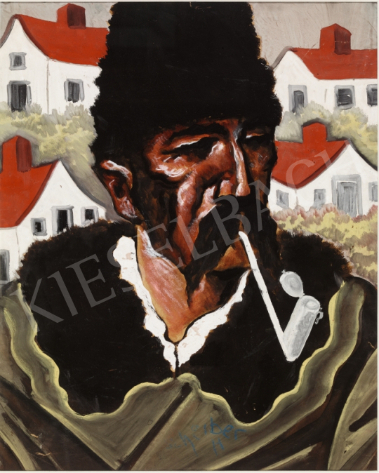  Scheiber, Hugó - Man with Pipe, the second half of 1930s | 66th Auction auction / 183 Lot
