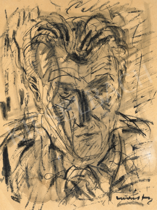  Márffy, Ödön - Self-Portrait, early 1940s | 66th Auction auction / 205 Lot