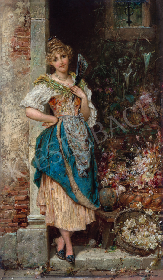 Zatzka, Hans - Venetian Florist Girl | 66th Auction auction / 23 Lot