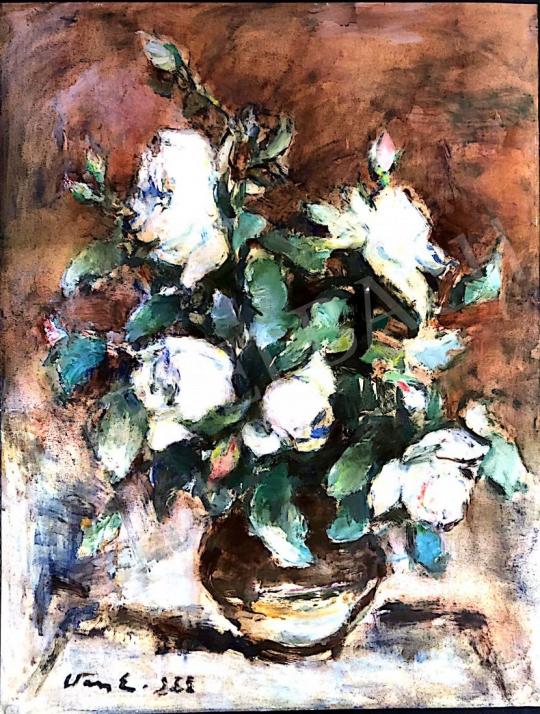 Eladó Vass Elemér - Virágcsendélet 1953 festménye