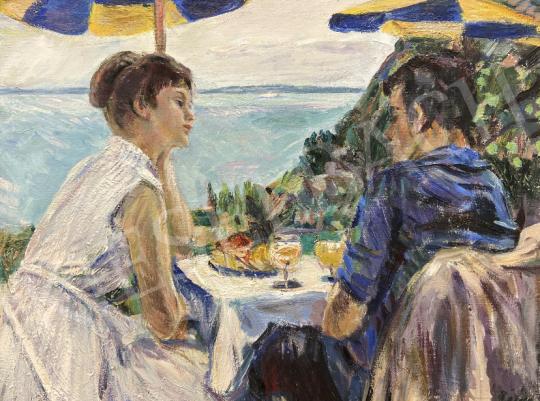 Balogh, András - Date (Rege Confectionery in Tihany) painting