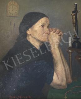 Hollósy, Simon - Prayer 1884  