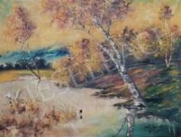 Unknown painter - River Bank  