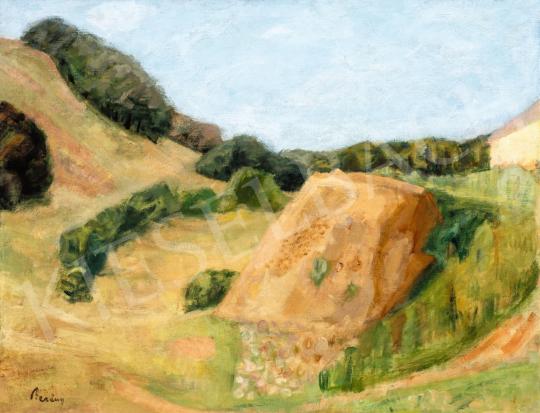 Eladó Berény Róbert - Zebegényi táj, 1935 körül festménye