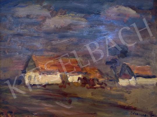  Chiovini, Ferenc - Dusk Lights  painting