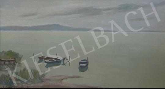 For sale  Csáki-Maronyák, József - Balaton Dawn 's painting