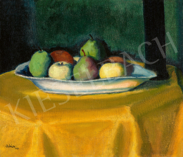 Orbán, Dezső - Vase and Bowl with Fruits, 1909 