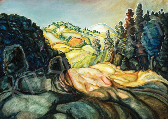  Batthyány Gyula - Tájkép, 1938 festménye