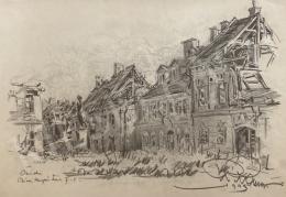 ifj. Richter, Aladár - Viennese Gate Square 1945 
