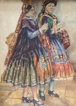 Undi, Mariska - Little Girls in Traditional Costumes  