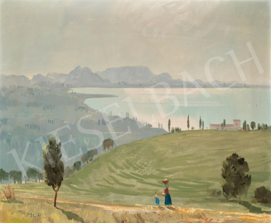  Molnár C., Pál - Lights at Lake Balaton (Szigliget Bay) | 67th Auction auction / 5 Lot