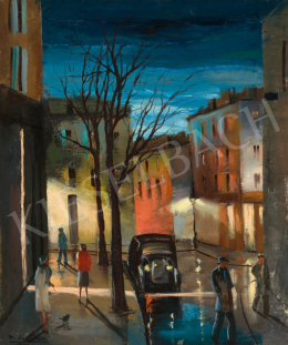 Corini, Margit - Evening Street after Rain 