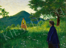  Rátz, Péter - Afternoon Sunshine  in Nagybánya, 1908 