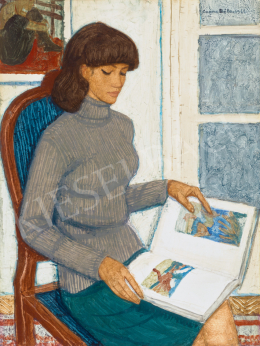  Czene, Béla jr. - Girl in a Grey Turtleneck, 1966 
