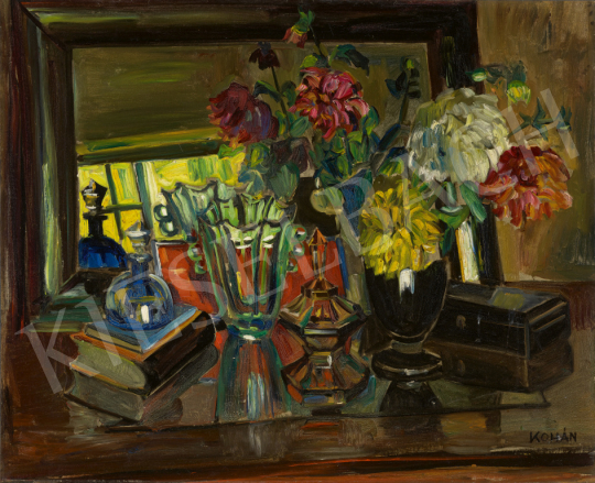 Kohán, György - Still Life with Mirror, circa 1940 | 67th Auction auction / 32 Lot