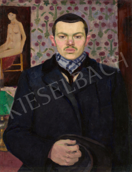 Mikola, András - Parisian Self Portrait, 1906 