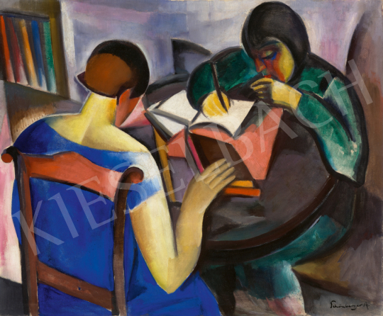  Schönberger Armand - Asztalnál, 1924-1928 között | 67. Aukció aukció / 63 tétel