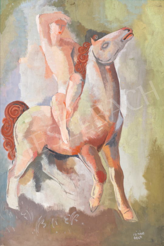  Kádár, Béla - Seated on a Horse (Amazon) | 67th Auction auction / 66 Lot