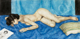  Czene, Béla jr. - Lying Nude, 1985 