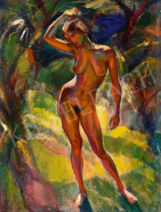  Márffy, Ödön - Standing Female Nude, 1910s | 67th Auction auction / 110 Lot