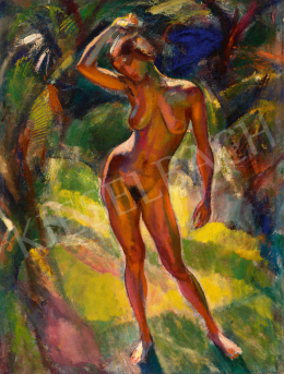  Márffy, Ödön - Standing Female Nude, 1910s 