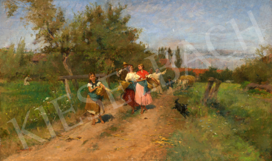 Deák Ébner, Lajos - Returning Home | 67th Auction auction / 122 Lot