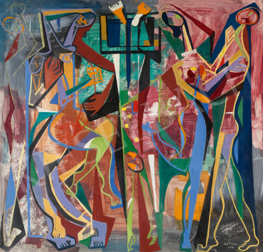  Litkey, György - Dance, 1966 | 67th Auction auction / 145 Lot