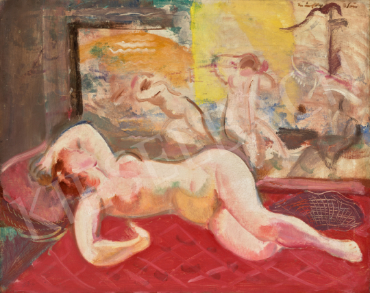  Márffy, Ödön - Lying Nude, 1930 | 67th Auction auction / 153 Lot