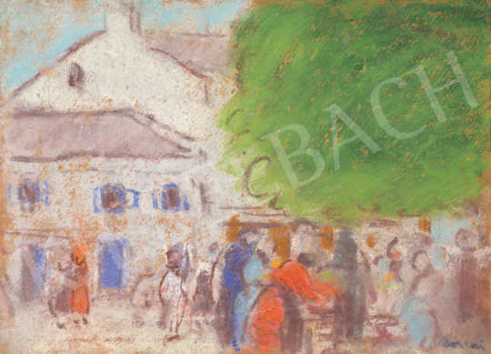 Rippl-Rónai, József - The Market in Kaposvár | 67th Auction auction / 175 Lot