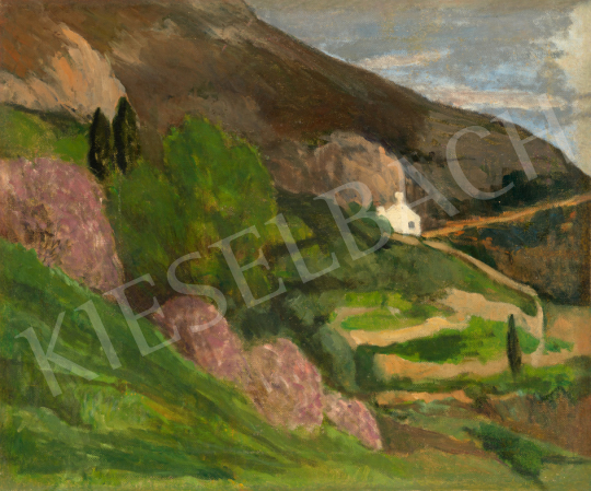  Pogány, Margit - Landscape in Nagybánya | 67th Auction auction / 117 Lot