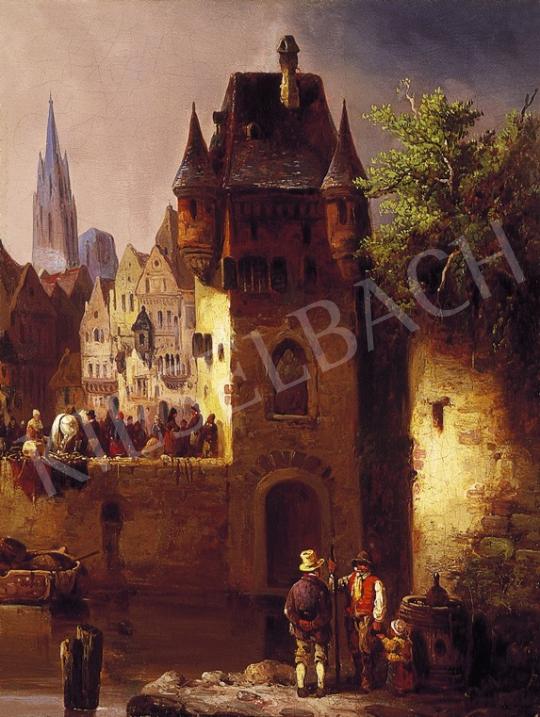 Unknown painter, last third of the 19th centu - In front of the Port | 5th Auction auction / 96 Lot