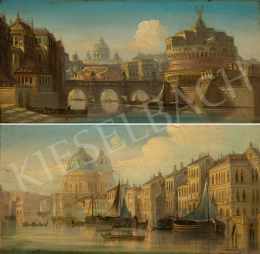 Kaufmann, Karl - 1. Castel Sant'Angelo (Rome), 2.Venice (Canale Grande) 