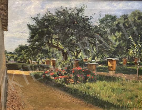 Eladó  Jobbágyi Gaiger Miklós - Egy nyári nap (Méhészet), 1922 festménye