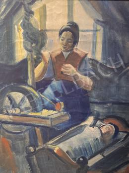 Kohán, György - At Home (Mother with her Child) 