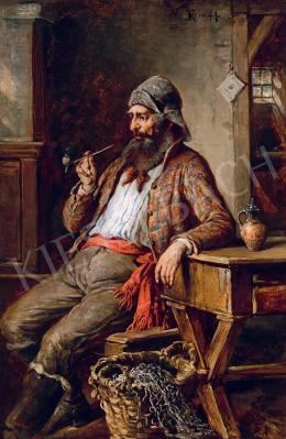 Kern, Hermann - Fisherman Smoking 