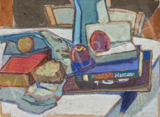 Gruber Béla - Asztali csendélet   festménye