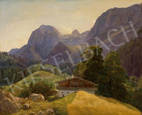 For sale  Georg Ferdinand Waldmüller - The Taubensee with the Steinberg 's painting