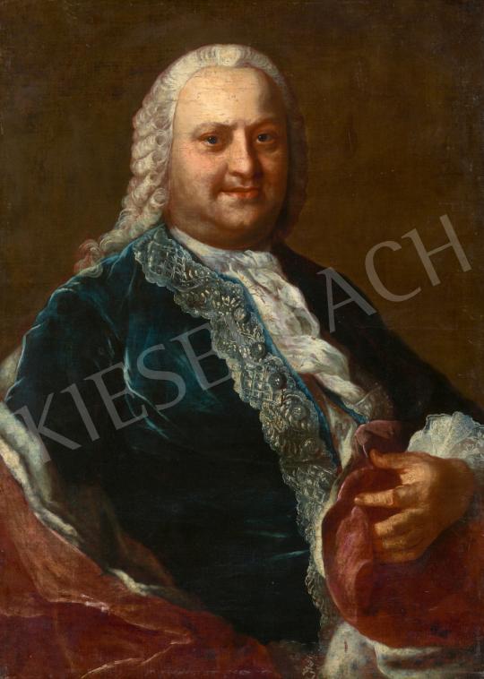 Eladó  Ismeretlen 18. századi olasz vagy osztrák festő  - Arisztokrata portréja festménye