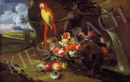 Unknown Italian painter, about 1700 - Still Life with a Parrot 