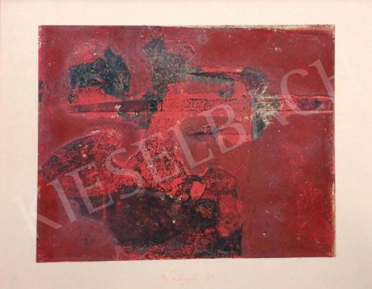 For sale  Bálint, Endre - Harpoon in Red, 1971 's painting