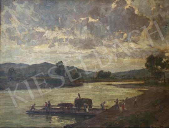 For sale Gaál, Ferenc - Riverside Landscape 's painting