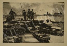  Blahos, Rudolf - Anglers by the Tisza Bank 
