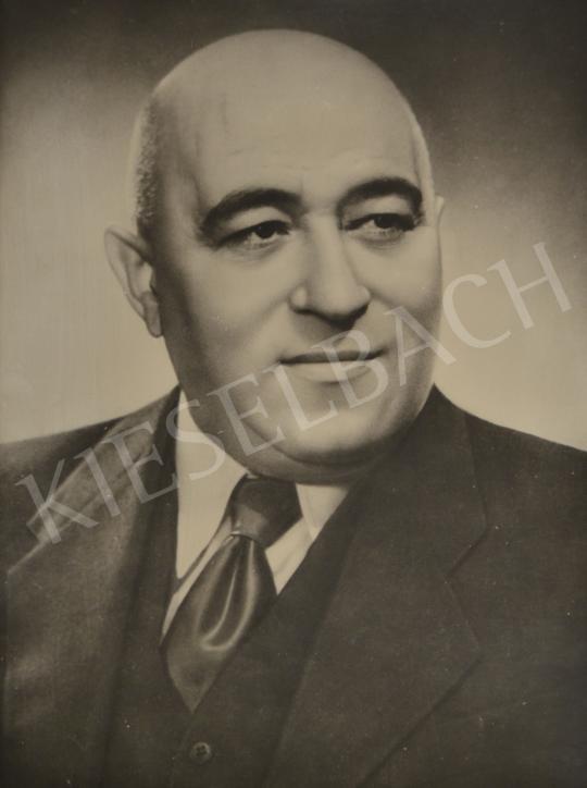 For sale  Unknown Hungarian  Photographer - Portrait of Mátyás Rákosi, 1950s 's painting