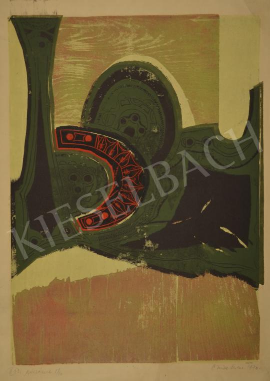 For sale  Czinke, Ferenc -  Ancient Tools II, 1970 's painting