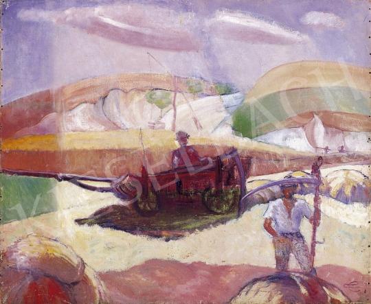  Ismeretlen festő, 1930 körül - Kaszálók | 5. Aukció aukció / 113a tétel
